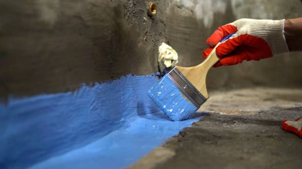 Crawl space vapor barrier installation in Coopersville, MI